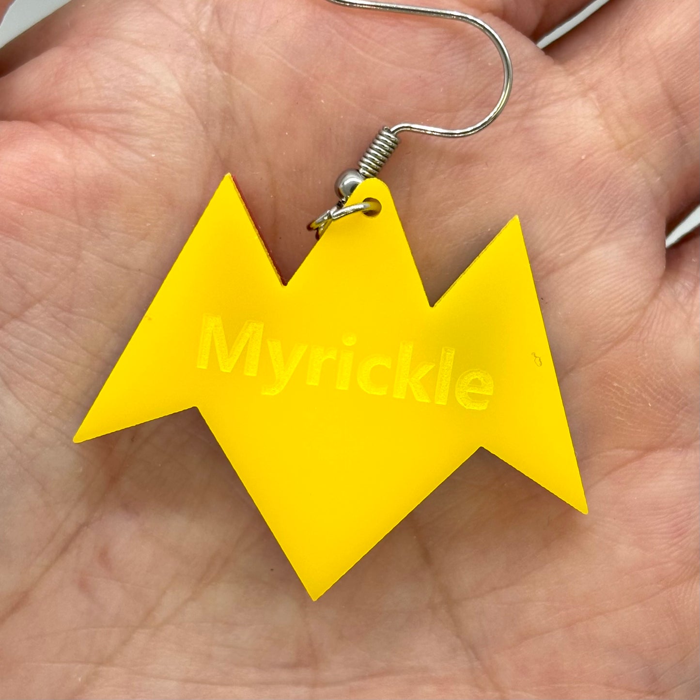 Cootie Catcher Fortune Teller Earrings Nostalgia Retro
