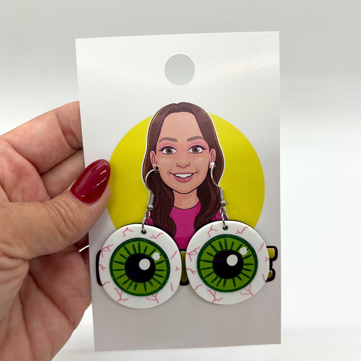 Eyeball Earrings Halloween Spooky Gift