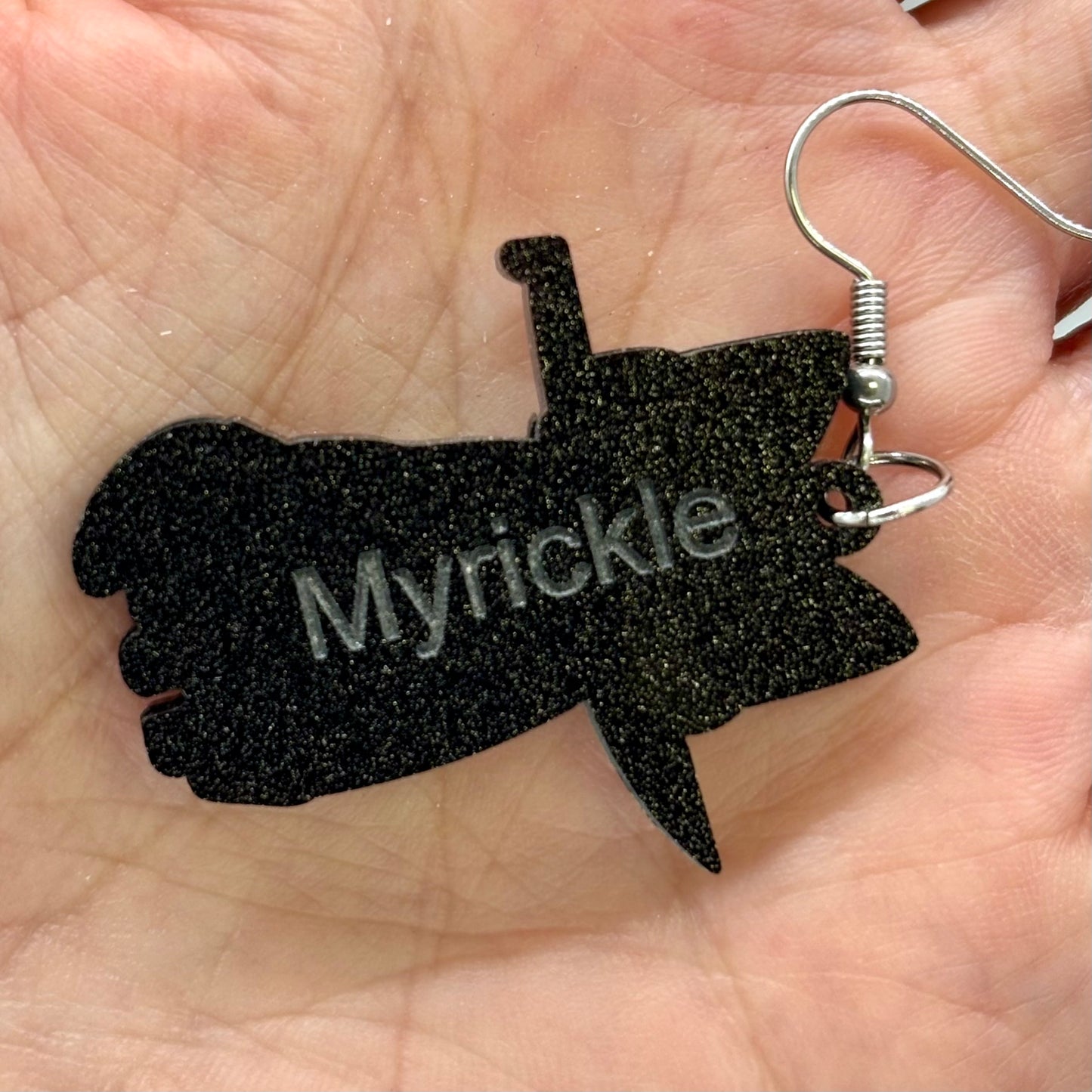 Cat Knife Earrings Halloween Spooky Gift