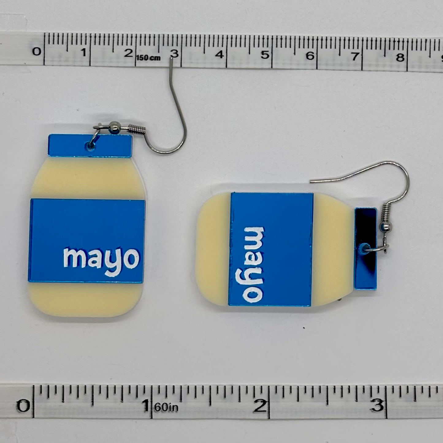Mayo Earrings Cute Funny Gift