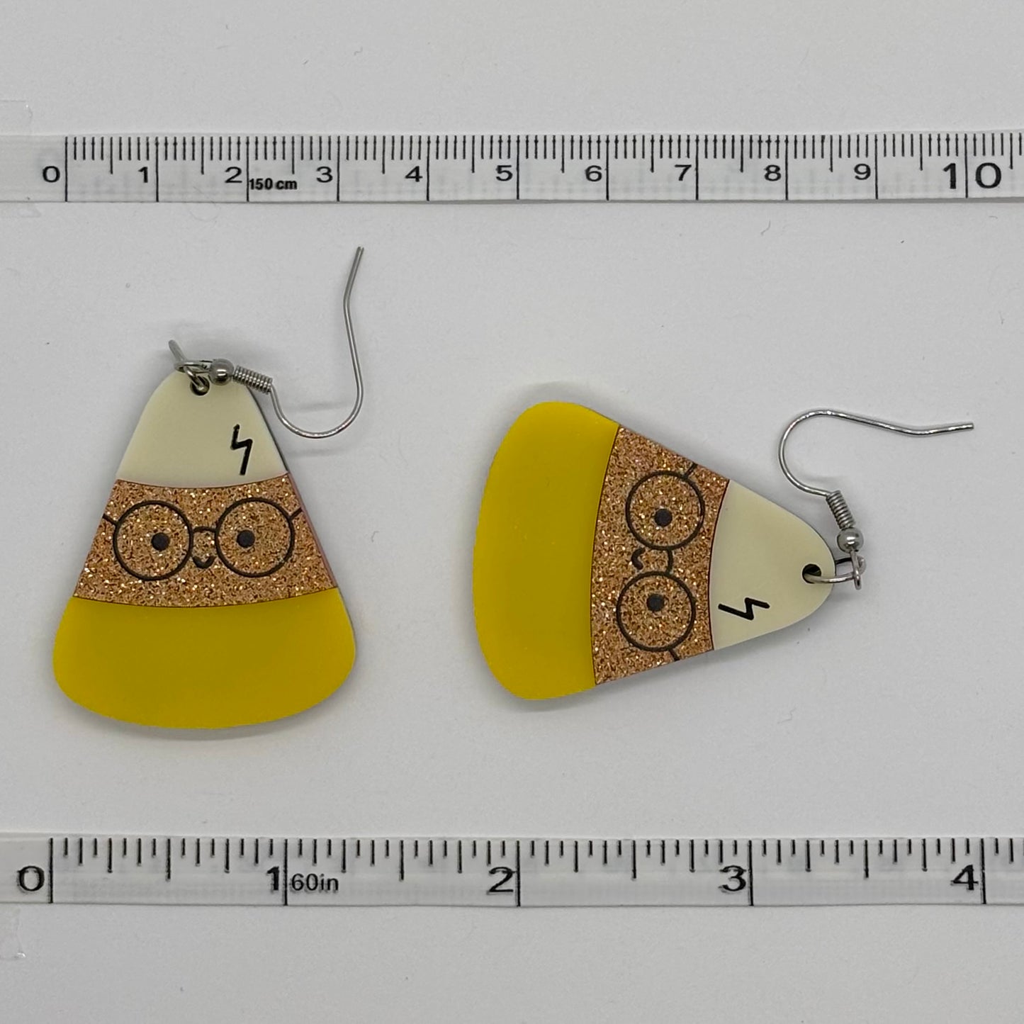 Candy Corn Earrings Halloween Spooky Gift