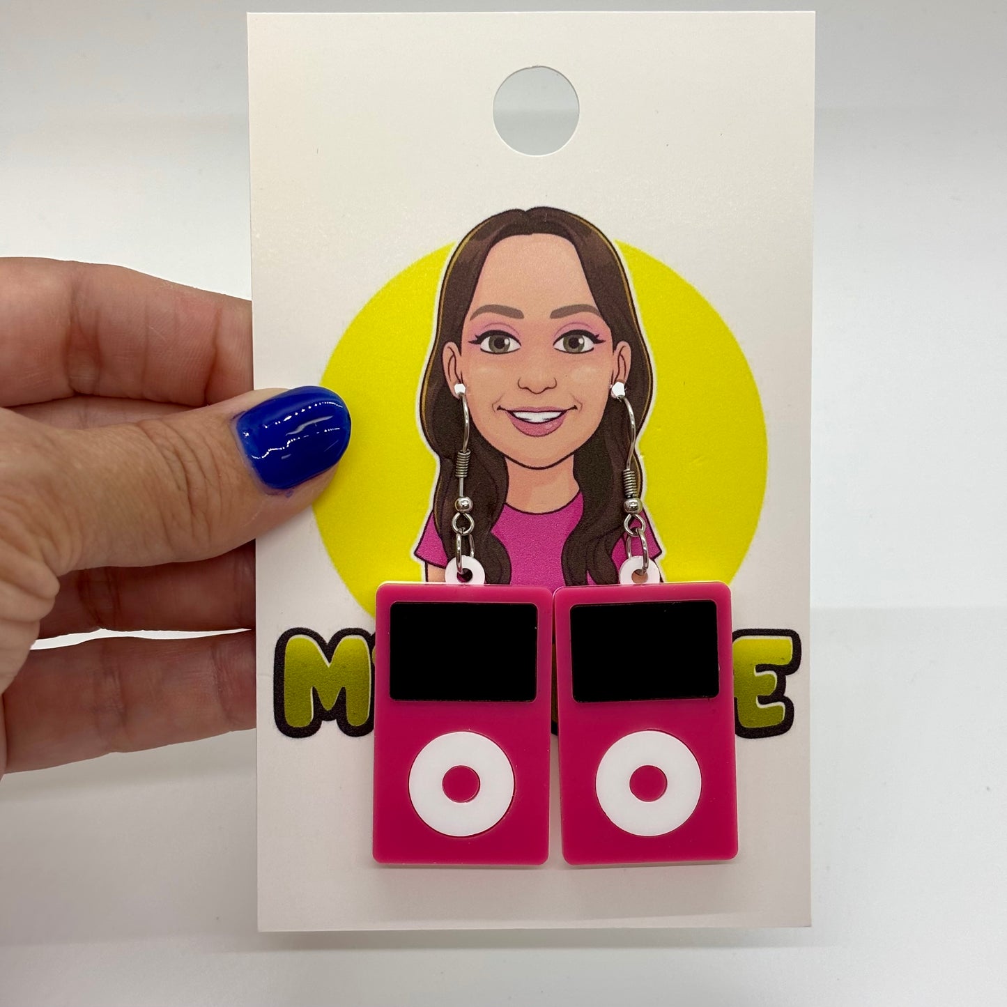 iPod Earrings Nostalgia 90’s Retro Gift