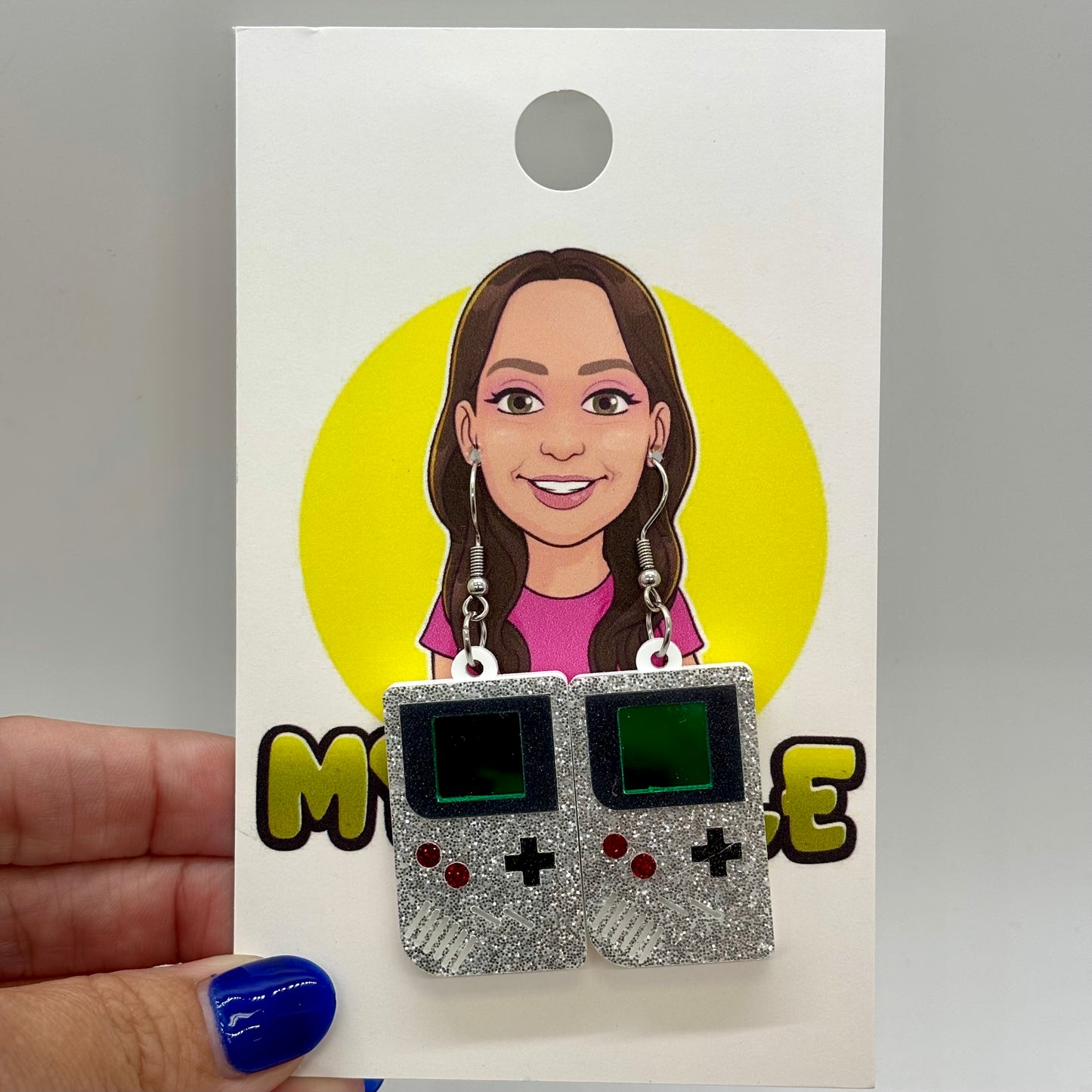 Gameboy Earrings 90’s Nostalgia Retro Gift