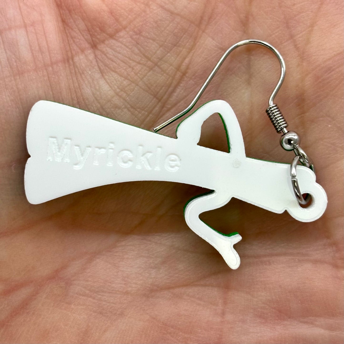 Gumby Earrings 90s Nostalgia Retro Gift