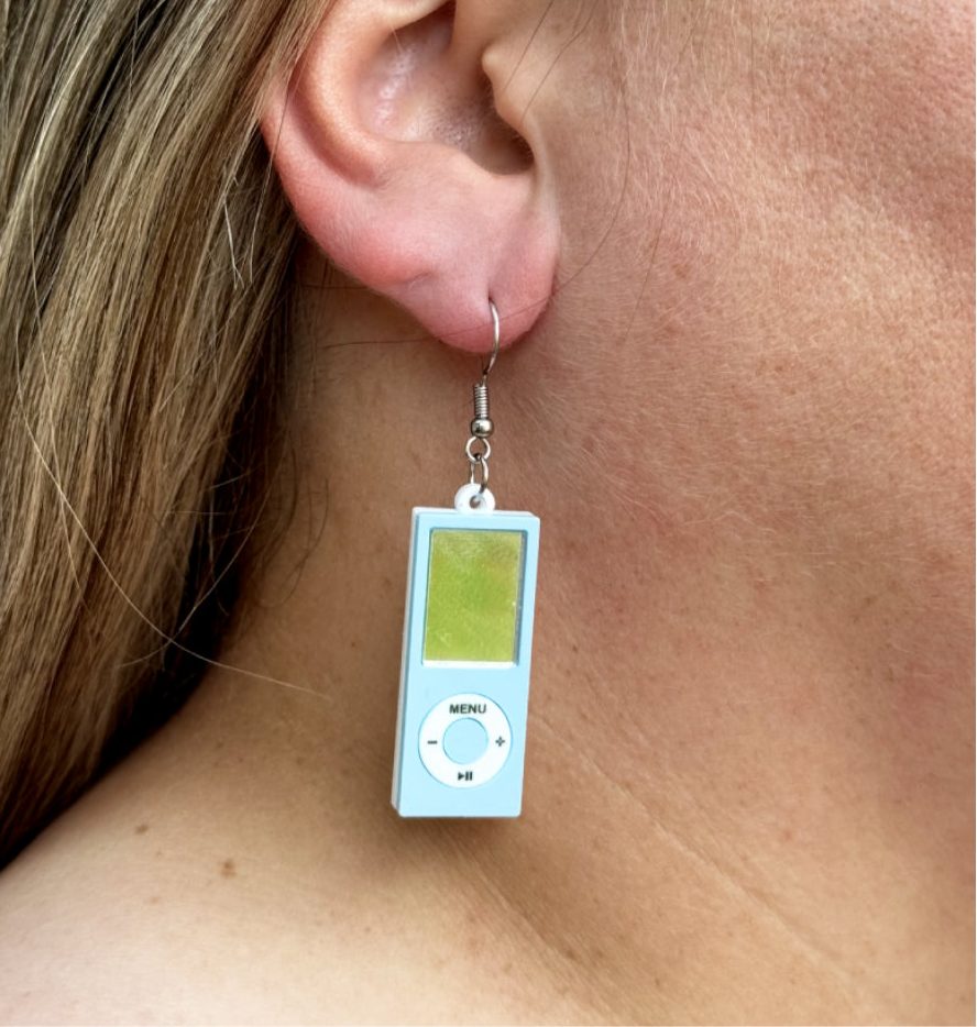 Ipod Nano Y2K Earrings Nostalgia Retro Gift
