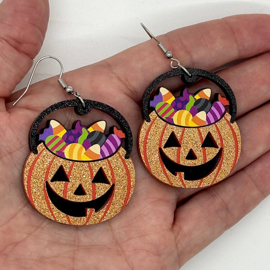 Candy Treat Earrings Halloween Spooky Gift