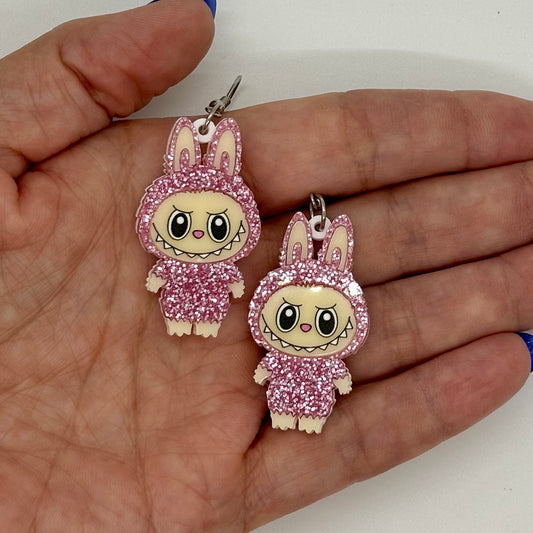 Labubu Earrings Fun Cute Gift