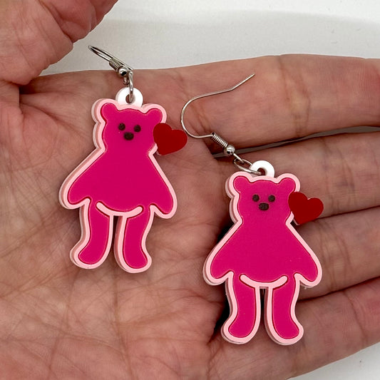 Beanie Baby Earrings 90’s Nostalgia Retro Gift