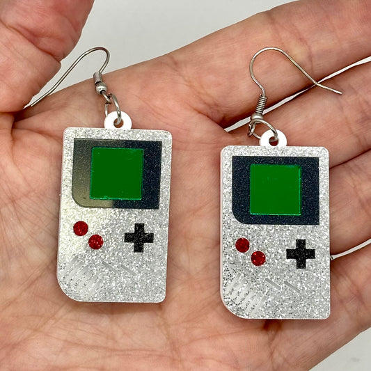 Gameboy Earrings 90’s Nostalgia Retro Gift