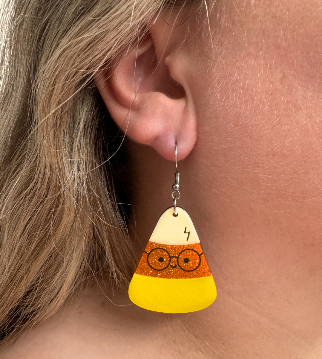 Harry Candy Corn Earrings